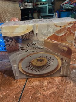 Gold Charger Plates