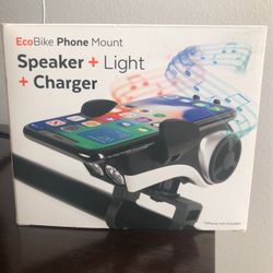 Eco Bike Phone Mount With Speaker 