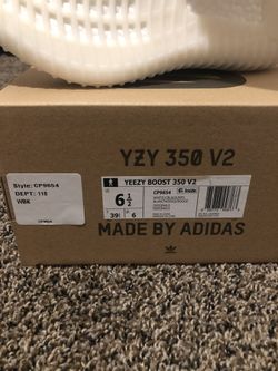 Yeezy 350 V2 Zebra - Size 6.5 Mens/8Wmns *Read Description* for Sale in  Laurel, MD - OfferUp