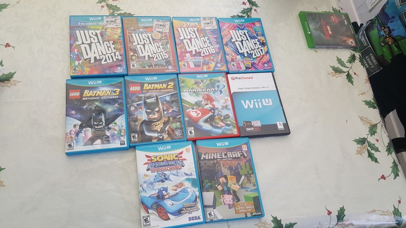 Nintendo wii u games