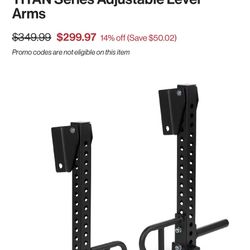 Titan Fitness Level Arms