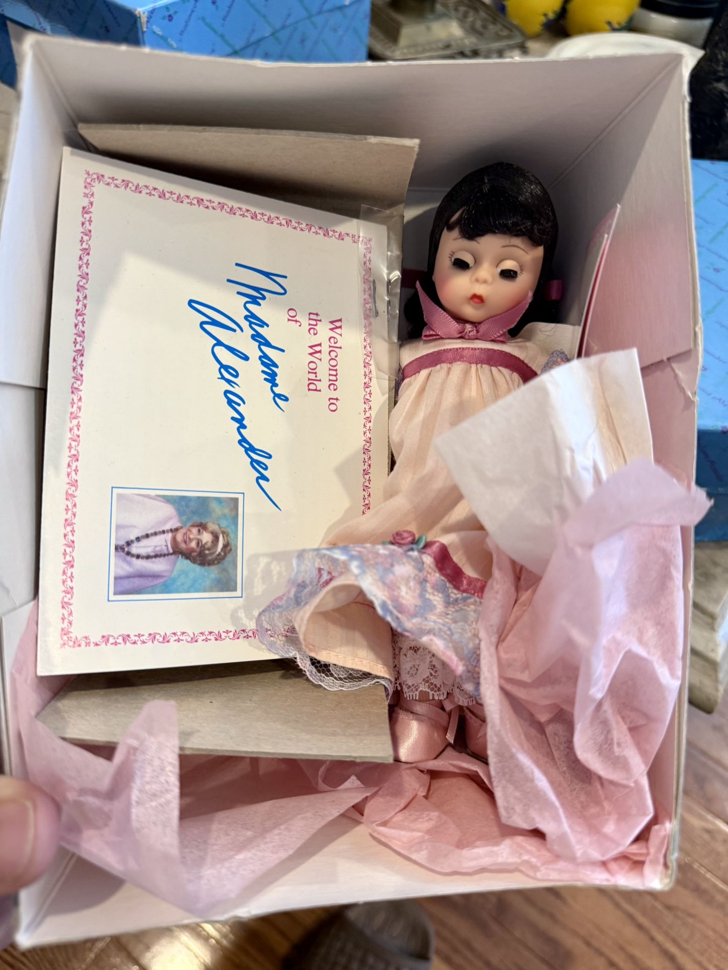 MADAME ALEXANDER 8” DOLL “LIL CLARA WITH NUTCRACKER” #480
