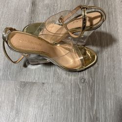 Clear High Heels