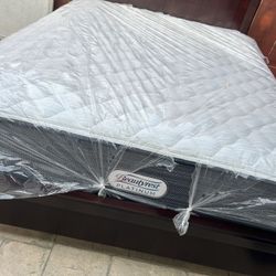 New Queen Beautyrest Platinum Mattress 