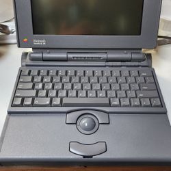 Vintage Apple Macintosh PowerBook 180 (Working) + Software & Charger