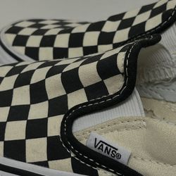 Checkered Vans 