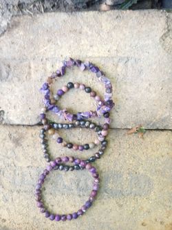 Artisan Jade One with Breciated Jade and red black tiger eye