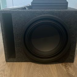 10” Alpine Type R Subwoofer/ Amplifier 