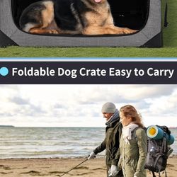Portable Dog Crate New Open Box