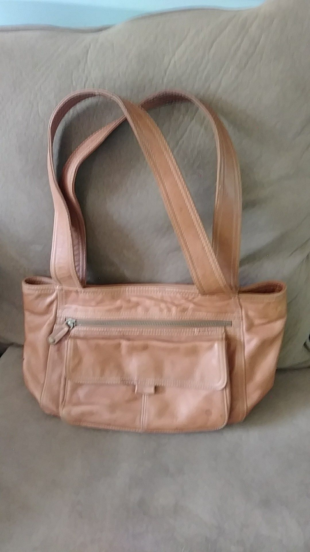 Fossil leather purse