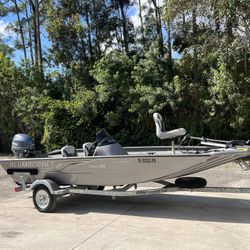 Alumacraft 165 Pro series Bass Boat