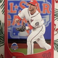 2013 Topps Update Bryce Harper Red