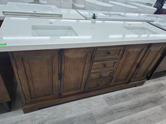 Bathroom Vanity 74"