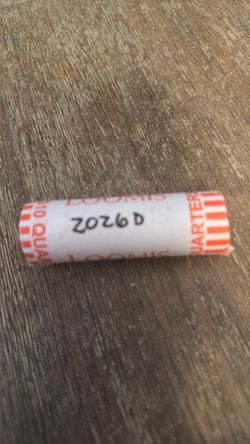 One roll of 2026 Quarters uncirculated