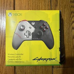 Limited edition Cyberpunk Xbox controller BNIB