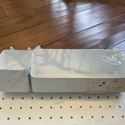 Metal Pegboard Accessories Tray