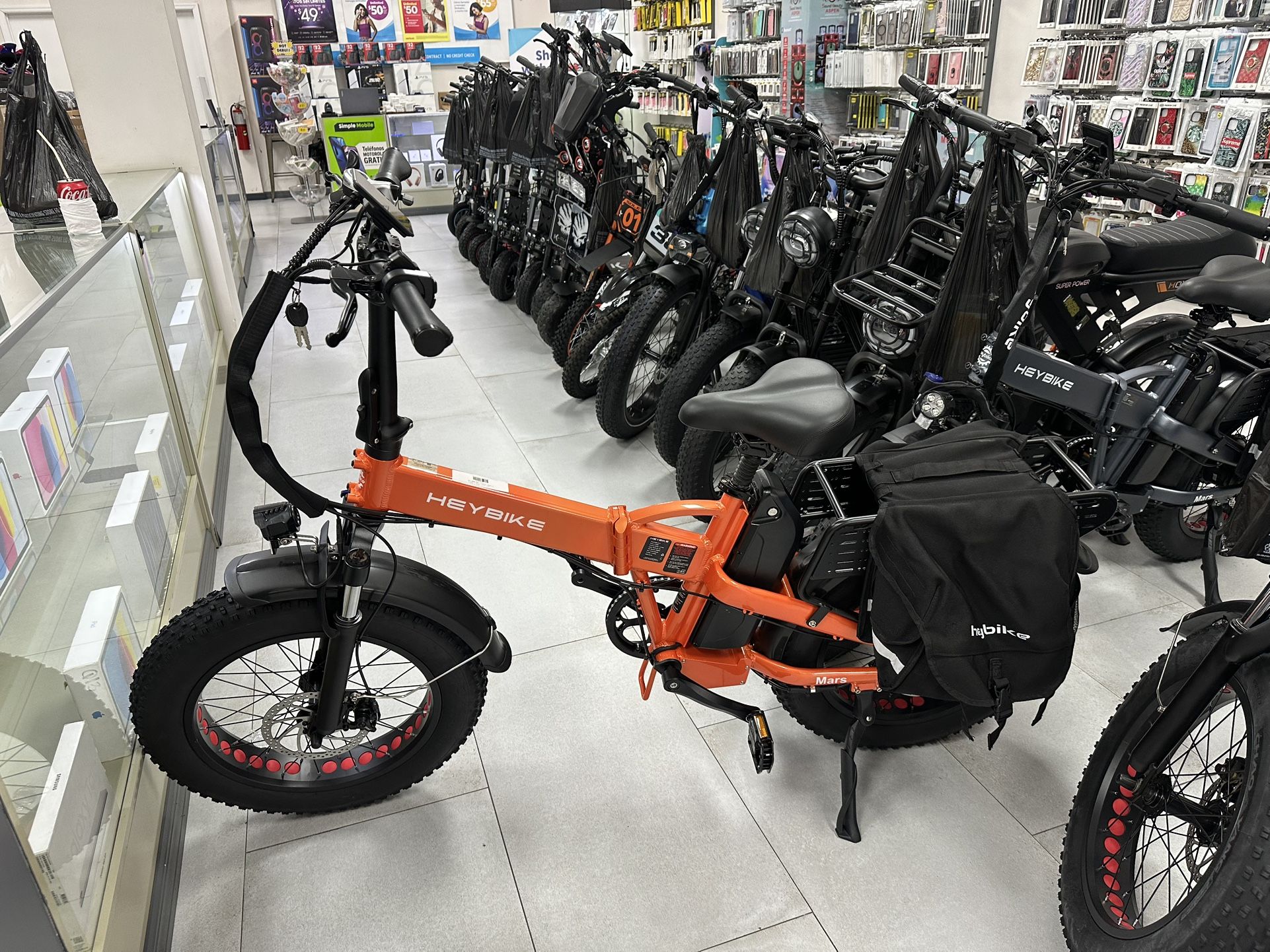 HeyBike Mars 2.0 Electric Bicycle 28MPH! Finance For $50 Down Payment!!,All Products : American Fashion Style Bags On Sale