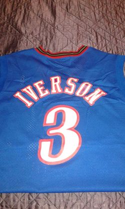 Alen Iverson throwback NBA jersey, size XL