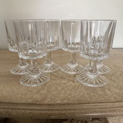 Crystal Glasses Set Of 6