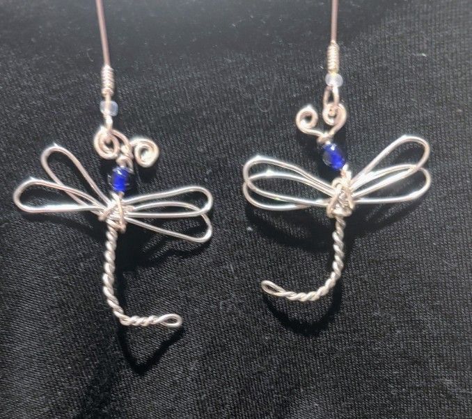 Handmade Wire Work Earrings