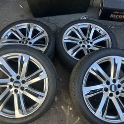 OEM 24” 2022-25 Cadillac Escalade Wheels W/ Bridgestone Tires