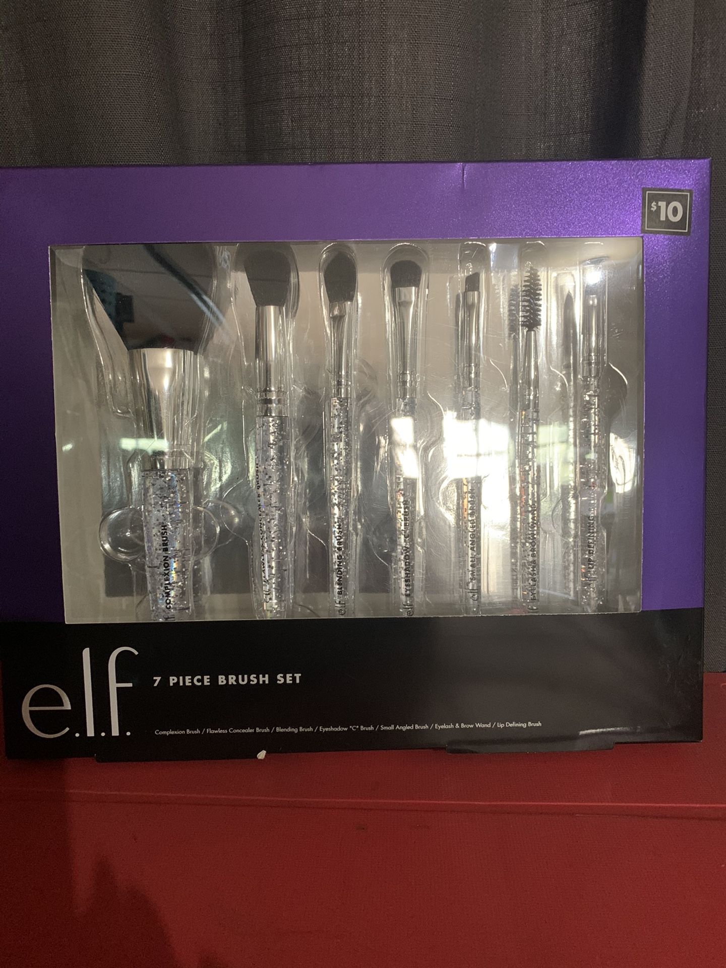 E.L.F. 7 piece makeup brush set NEW