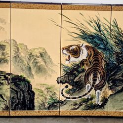 Tiger Artwork Antique From China