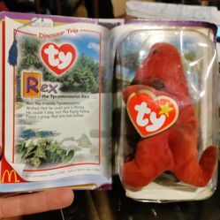 Ty Beanie REX UNOPENED 