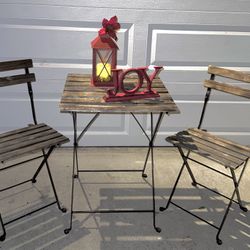 Patio Furniture Set Small Bistro 