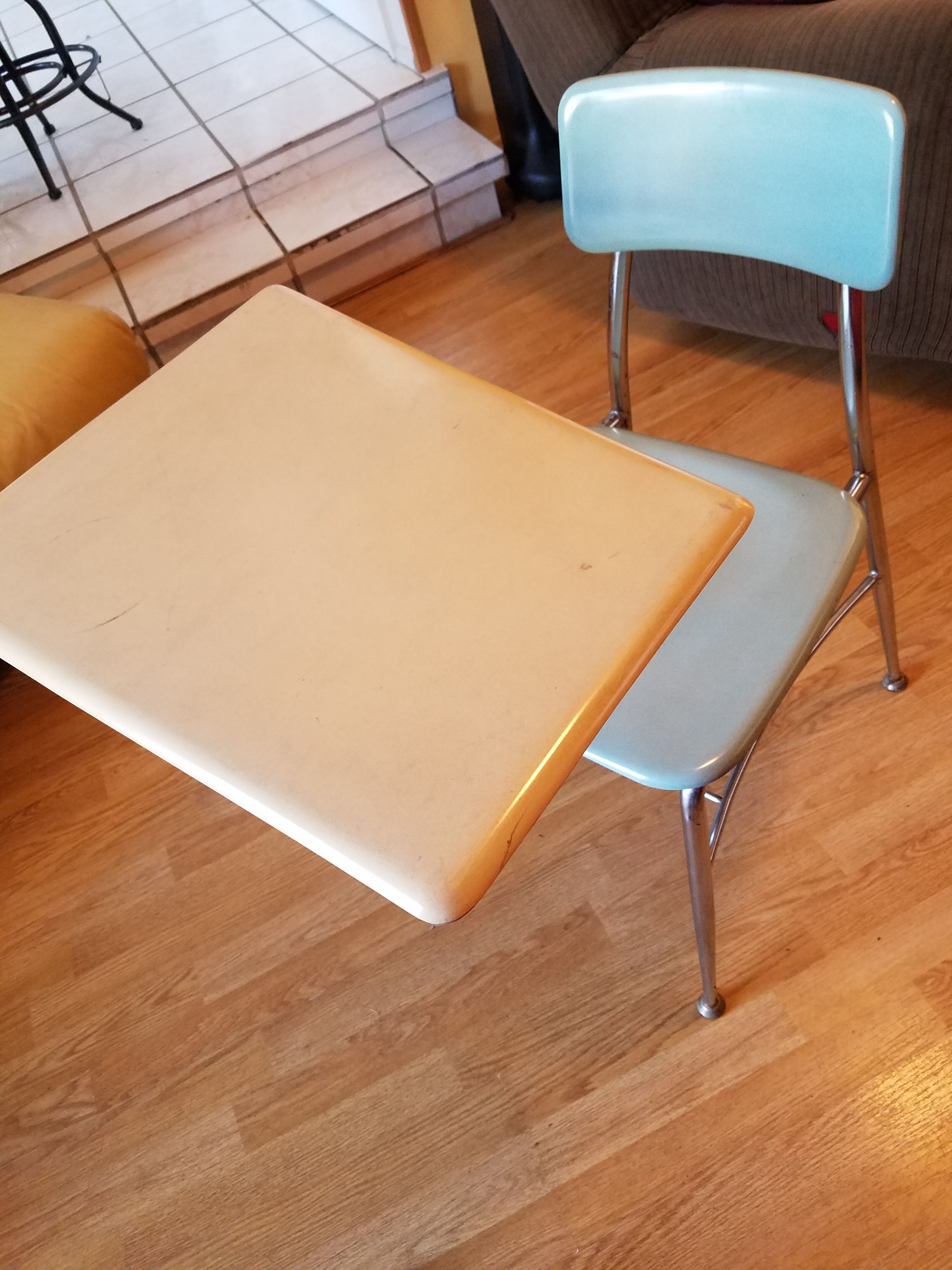 Old student desk! Great long lasting