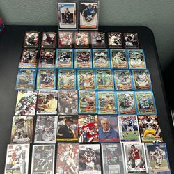 Hundreds of NFL Cards 1980’s to Present. 2 Graded Slabs