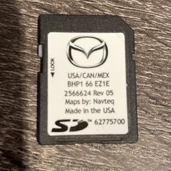 Mazda GPS Navigation SD Chip