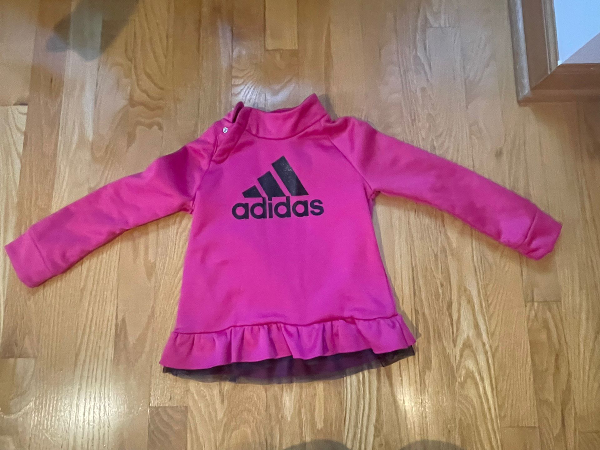 4T Adidas Sweatshirt sparkly 