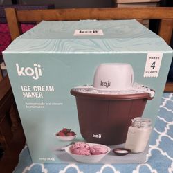 Ice Cream Machine for Christmas gift!