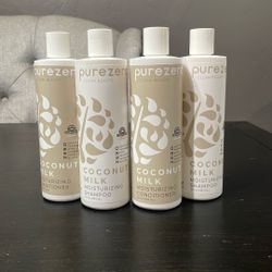 Pure zero Coconut Milk Shampoo / Conditioner-$6 Each Set 