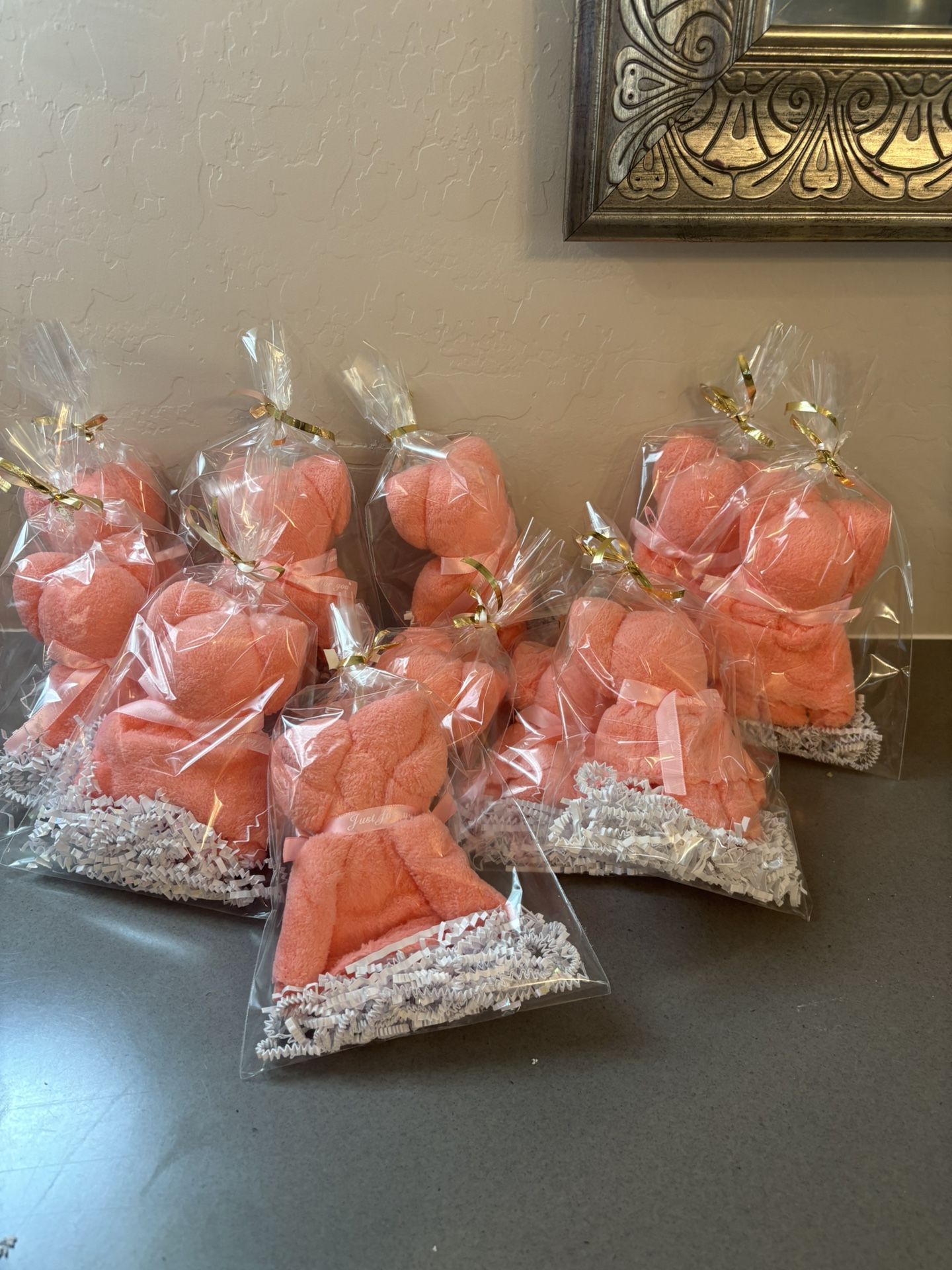 Towel Bear Baby Shower Favor Gifts