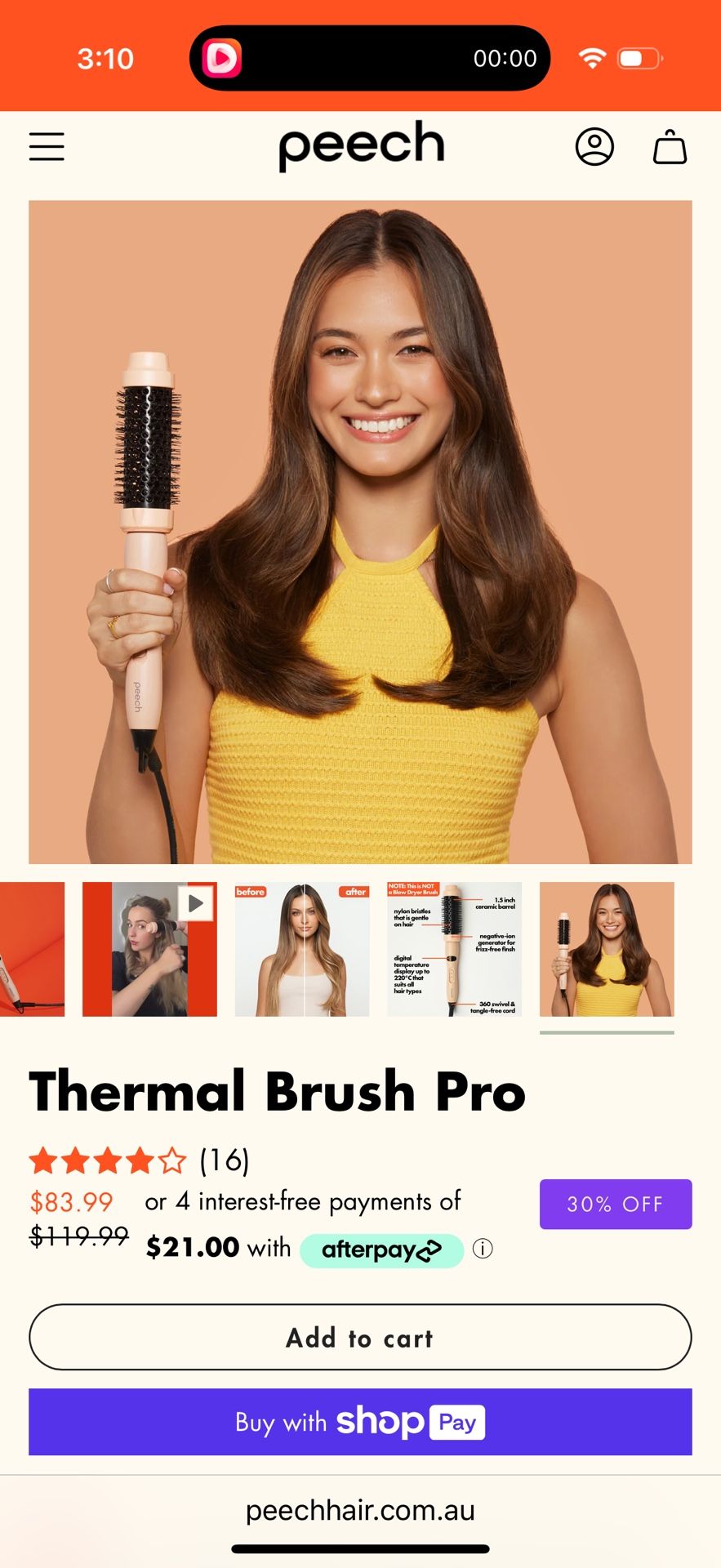 Peech Blowout Babe Pro