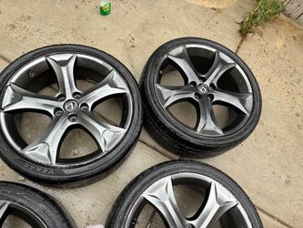 Lexus 5-Spoke Alloy Wheels with Tires – Set of 4