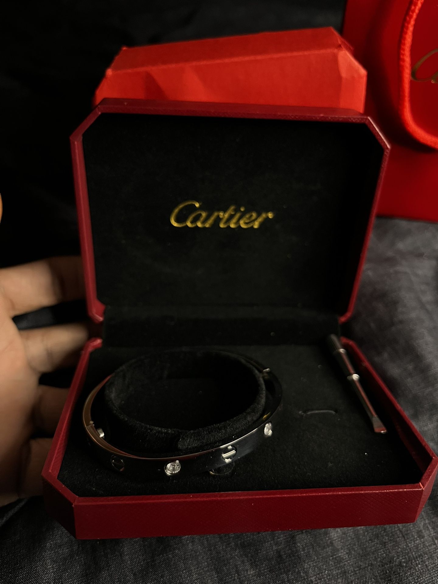 Cartier Bracelet with diamond