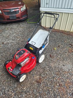 Self propelled Toro mower