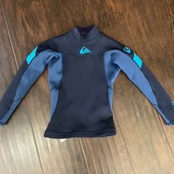 Quiksilver Boys 8B 1mm Syncro Wetsuit Jacket