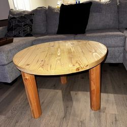 Handmade Pine Wood Coffee Table