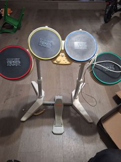 Nintendo will rockband harmonix drum set