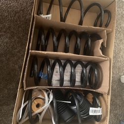 Coils, Intake, Drivetrain, Driveline, Differential, Axles, Breaks, Injectors 