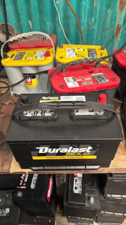 Duralast car battery