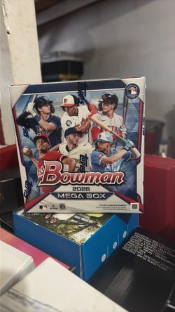 2026 Topps MLB bowman mega box