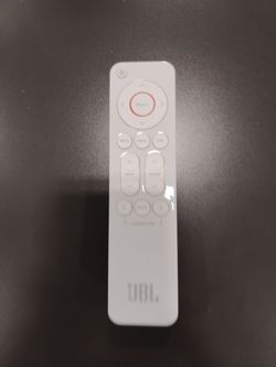 Title: Genuine JBL Soundbar Remote Control – White Original Replacement