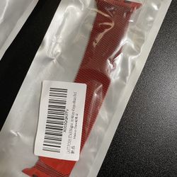 Apple Watch Band (Red Metal)