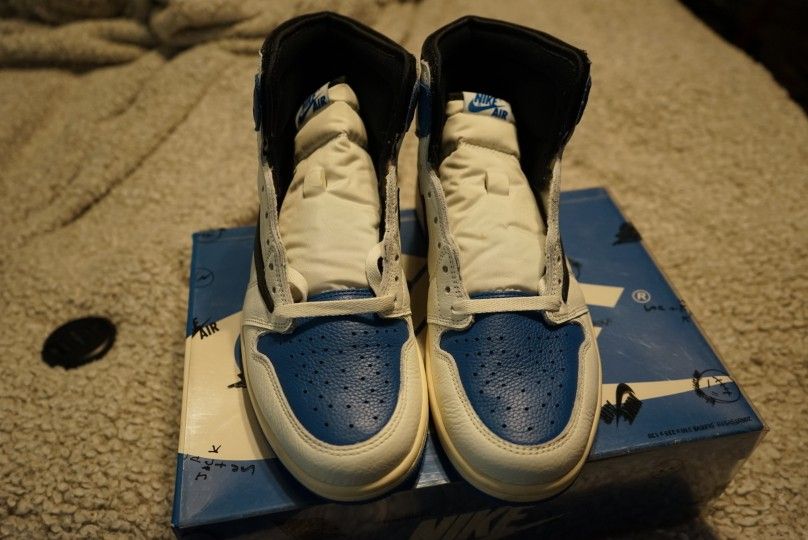 Air Jordan 1 Retro High OG SP Fragment x Travis Scott Size 11