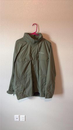 Columbia rain coat